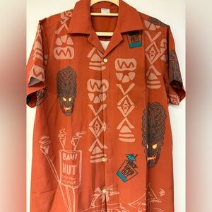 Bahi Hut Men’s button down shirt. Sz. XL from Bahi Hut in Sarasota Fl & tiki cup